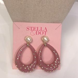 Stella & Dot Bisou Teardrop Earrings 2 in 1